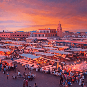 Départ Marrakech